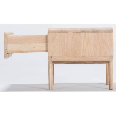 Gazzda - Fawn Nachttisch Eiche weiß geölt Gazzda - Fawn Nachttisch Eiche weiß geölt