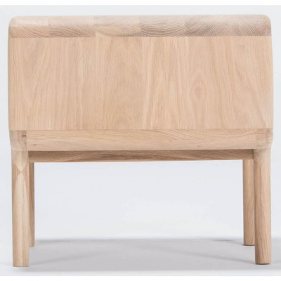 Gazzda - Fawn Nachttisch Eiche weiß geölt Gazzda - Fawn Nachttisch Eiche weiß geölt