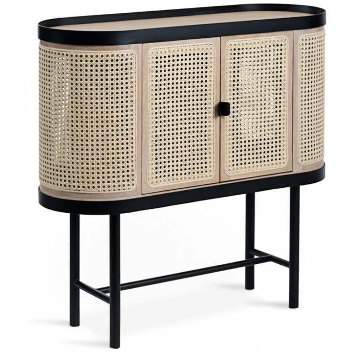 Warm Nordic - Be My Guest Barschrank French Cane Warm Nordic - Be My Guest Barschrank French Cane