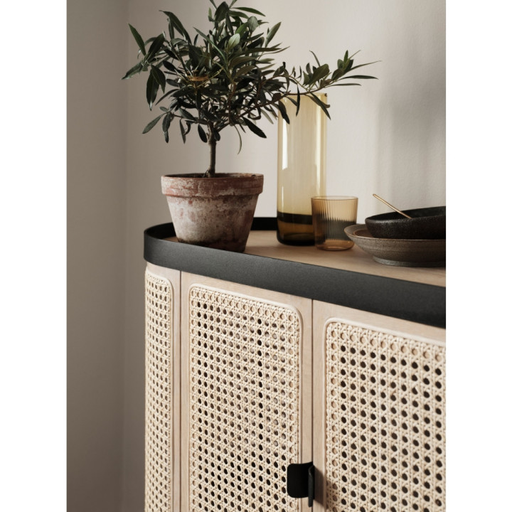 Warm Nordic - Be My Guest Barschrank French Cane Warm Nordic - Be My Guest Barschrank French Cane