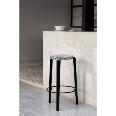 TIPTOE - Mi Lou Barhocker Recyceltes Plastik Macchiato TIPTOE - Mi Lou Barhocker Recyceltes Plastik Macchiato