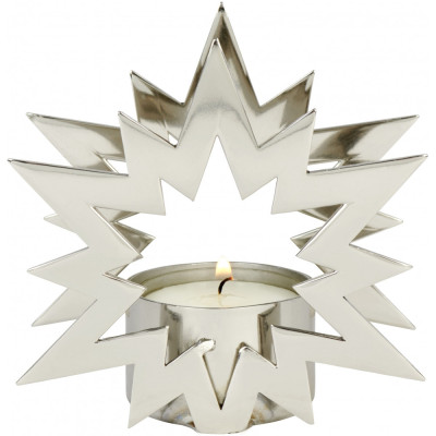 Lambert - Nova Teelichthalter Nickel Gl?nzend Lambert - Nova Teelichthalter Nickel Gl?nzend