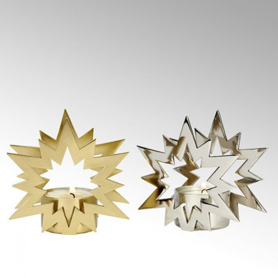 Lambert - Nova Teelichthalter Nickel Glänzend Lambert - Nova Teelichthalter Nickel Glänzend