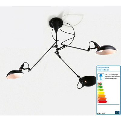 Lambert - Switch On Deckenleuchte 3-Armig Lambert - Switch On Deckenleuchte 3-Armig
