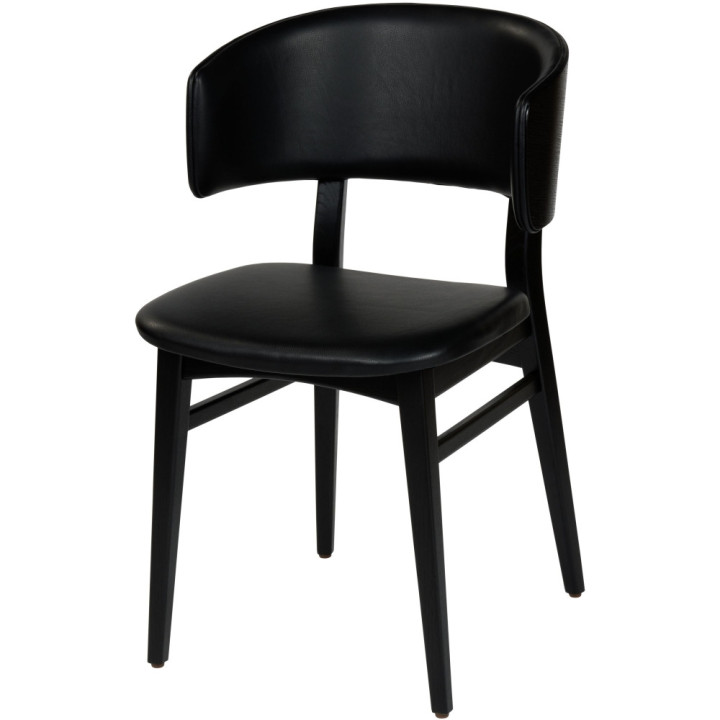 Lambert - Leander Stuhl Schwarz Gebeizt Lambert - Leander Stuhl Schwarz Gebeizt
