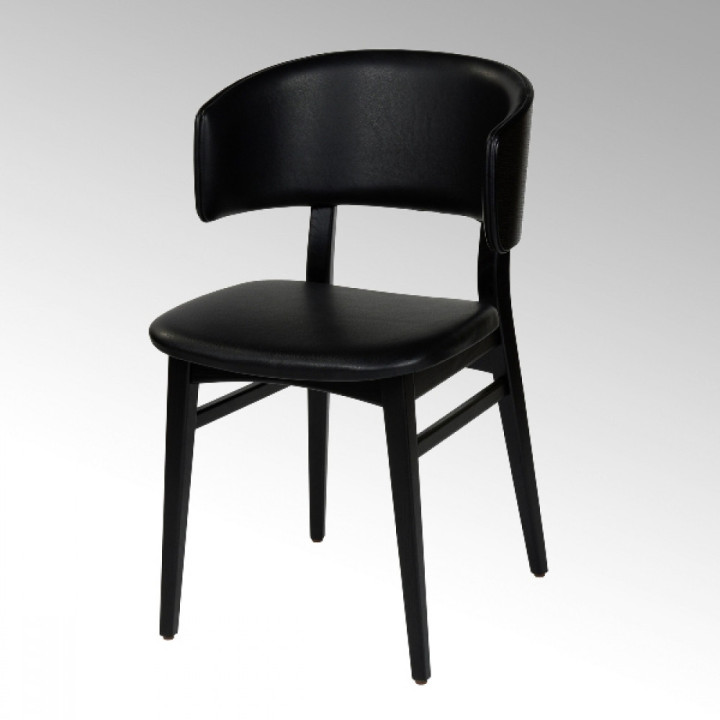 Lambert - Leander Stuhl Schwarz Gebeizt Lambert - Leander Stuhl Schwarz Gebeizt