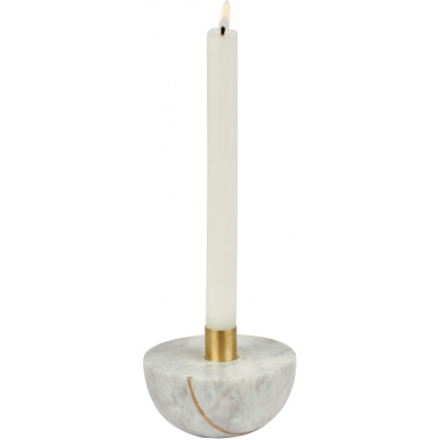 Lambert - Emisfero Kerzenhalter Wei?/Gold Lambert - Emisfero Kerzenhalter Wei?/Gold