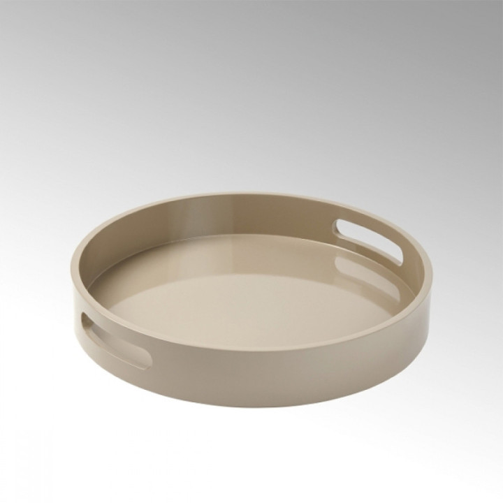 Lambert - Enzo Tablett Taupe Ø35 cm Lambert - Enzo Tablett Taupe Ø35 cm