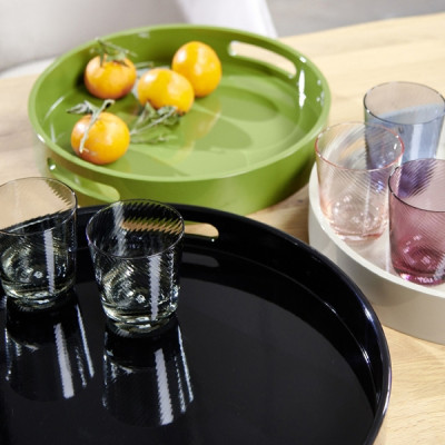 Lambert - Enzo Tablett Grün Ø45 cm Lambert - Enzo Tablett Grün Ø45 cm