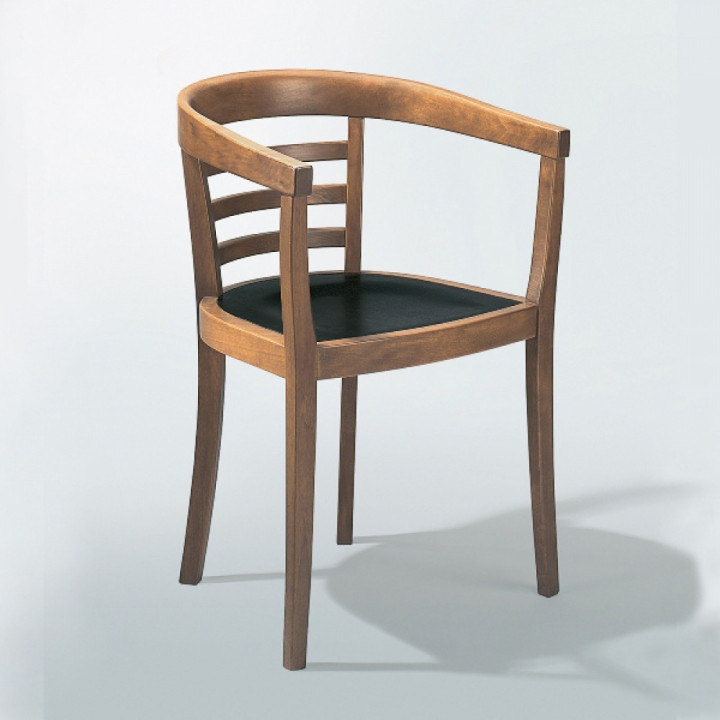 Lambert - Julius Stuhl nussbraun gebeizt