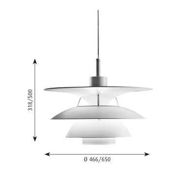 Louis Poulsen - PH 5-4½ Pendelleuchte Louis Poulsen - PH 5-4½ Pendelleuchte