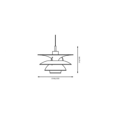 Louis Poulsen - PH 5-4½ Pendelleuchte Louis Poulsen - PH 5-4½ Pendelleuchte