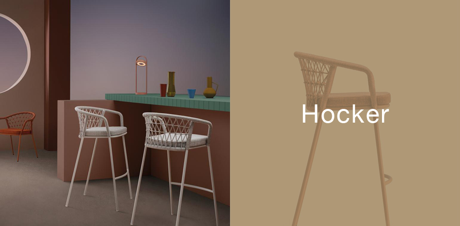 Pedrali Brandpage nunido Hocker